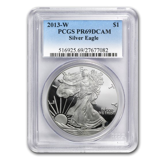 2013-W Proof Silver American Eagle PR-69 PCGS 2013-W Proof Silver American Eagle PR-69 PCGS